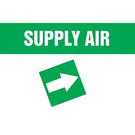 DUCT MARKER SUPPLY AIR OUTSIDE RPC774GNWTPH